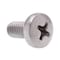 Prime-Line Machine Screw, Metric Pan Head, Phil Drive M5-0.8 X 10MM A2-70 Stainless Steel 10PK 9131356 - alternate 1